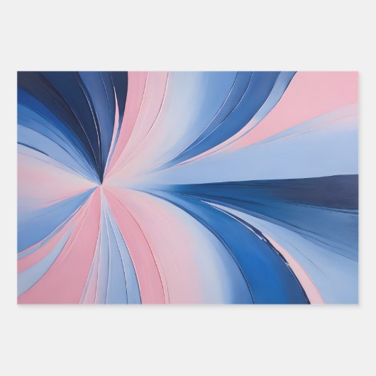 Kleurrijke olieverf Art Wrapping Paper Sheets (Voorkant 2)