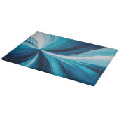 Kleurrijke olieverf kunst hakbord snijplank (Hoek)