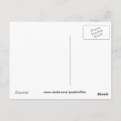 kleurrijke olifant briefkaart (Achterkant)