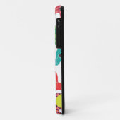 Kleurrijke olifant kinder patroonbehuizing Case-Mate iPhone case (Achterkant/links)