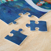 kleurrijke olifant legpuzzel (Zijkant)