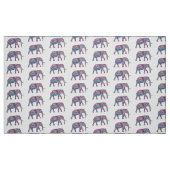 Kleurrijke olifant stof (Fat Quarter)