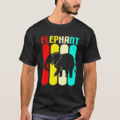 kleurrijke olifant t-shirt (Voorkant)