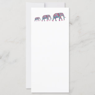 Kleurrijke olifanten