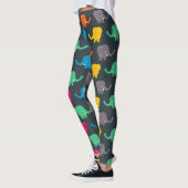 kleurrijke olifanten leggings (Links)
