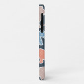 Kleurrijke olifanten, patroon van olifanten, monog Case-Mate iPhone case (Achterkant/links)