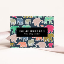 Kleurrijke olifanten, Play Center, Activity Center