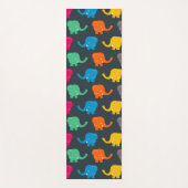 kleurrijke olifanten yogamat (Voorkant)