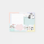 Kleurrijke om de hoogste prioriteiten van de Lijst Post-it® Notes (Voorkant)