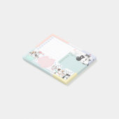 Kleurrijke om de hoogste prioriteiten van de Lijst Post-it® Notes (Schuin)