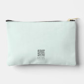 Kleurrijke Ombre Cross Bijbelvers gepersonaliseerd Etui (Achterkant)