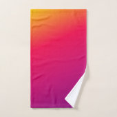 Kleurrijke ombre-gradiënt Handdoek (Handdoek)