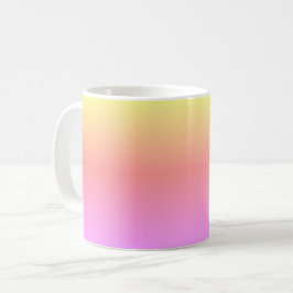 Kleurrijke Ombré Rainbow Roze Paarse 4Jane Koffiemok