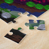 Kleurrijke onderwater legpuzzel (Zijkant)