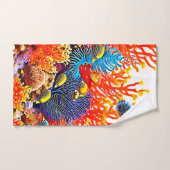 Kleurrijke Onderwater Zee Life Design Bad Handdoek (Handdoek)