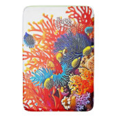 Kleurrijke Onderwater Zee Life Design Badmat (Voorkant Verticaal)