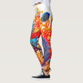 Kleurrijke Onderwater Zee Life Design Leggings (Links)