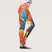 Kleurrijke Onderwater Zee Life Design Leggings (Rechts)