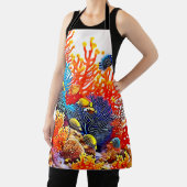 Kleurrijke Onderwater Zee Life Design Schort (Insitu)