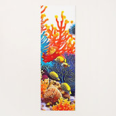 Kleurrijke Onderwater Zee Life Design Yogamat (Achterkant)