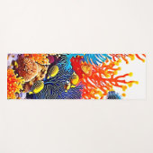 Kleurrijke Onderwater Zee Life Design Yogamat (Voorkant (horizontaal))