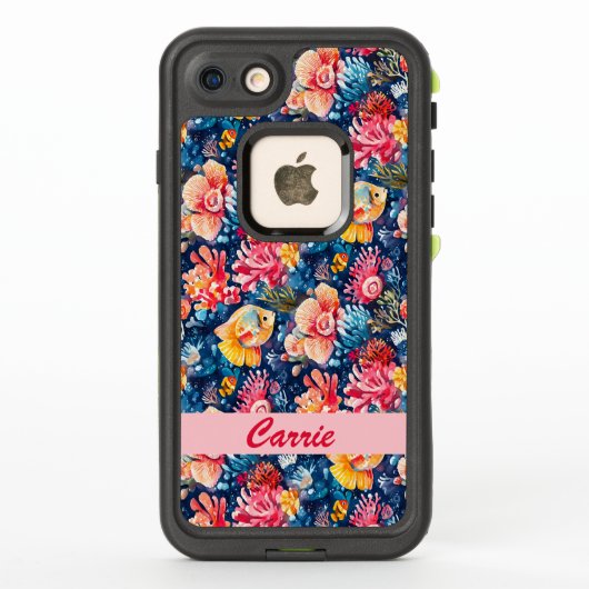 Kleurrijke Onderwater Zee Life Ocean (Achterkant)