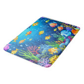 Kleurrijke onderwaterscène badmat (Gekanteld)