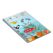 Kleurrijke onderwaterscène notitieboek (Rechterzijde)