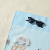 Kleurrijke onderwaterscène strandlaken (In situ)