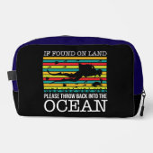 Kleurrijke onderwaterverkenning met Scuba Diver Toilettasje (Voorkant)