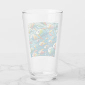 Kleurrijke onderwaterviskunst glas (Achterkant)