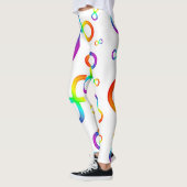 Kleurrijke Oneindige Reis van Autisme Leggings (Links)