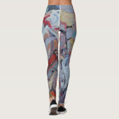 Kleurrijke ontwerp leggings (Achterkant)