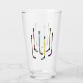 Kleurrijke oogkleppen glas (Achterkant)