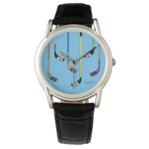 Kleurrijke oogkleppen horloge