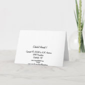 Kleurrijke oogst I Feestdagen Kaart (Achterkant)