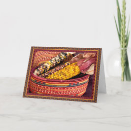 Kleurrijke oogst I Feestdagen Kaart