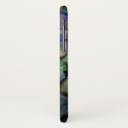 Kleurrijke Opals Edelstenen (faux) Case-Mate iPhone Case (Achterkant/links)