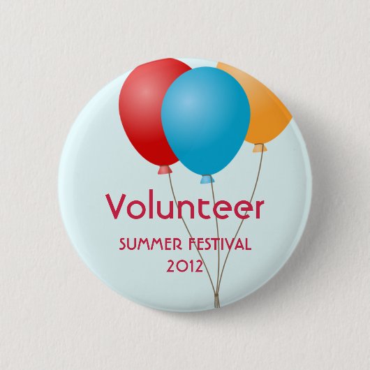 Kleurrijke openlucht de gebeurtenisdouane van de ronde button 5,7 cm (Voorkant)