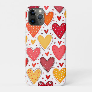Kleurrijke oprechte liefde patroon ontwerp Case-Mate iPhone case
