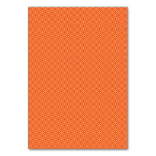 Kleurrijke Oranje Geometrische Tafelkaart Herfstfe Kaart