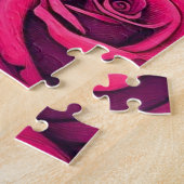 Kleurrijke oranje kat puzzel! legpuzzel (Zijkant)