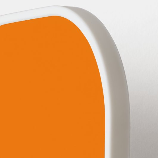 Kleurrijke Oranje Paarse Dynamic Concentric Patter Pickleball Paddle (Links Detail)