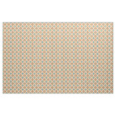 Kleurrijke Oranje Tegel Pattern Stof (Yard (91,4 cm))