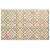 Kleurrijke Oranje Tegel Pattern Stof (Fat Quarter)