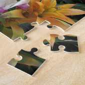 kleurrijke orchideeën legpuzzel (Zijkant)