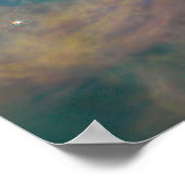 Kleurrijke Orion Bar | Orionnevel | JWST Poster (Hoek)