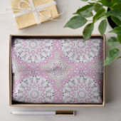 Kleurrijke ornament mandala caleidoscoop tissuepapier (Geschenk)