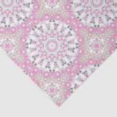 Kleurrijke ornament mandala caleidoscoop tissuepapier (Detail)