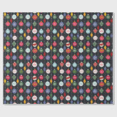 Kleurrijke Ornamenten Cadeaupapier (Vlak)